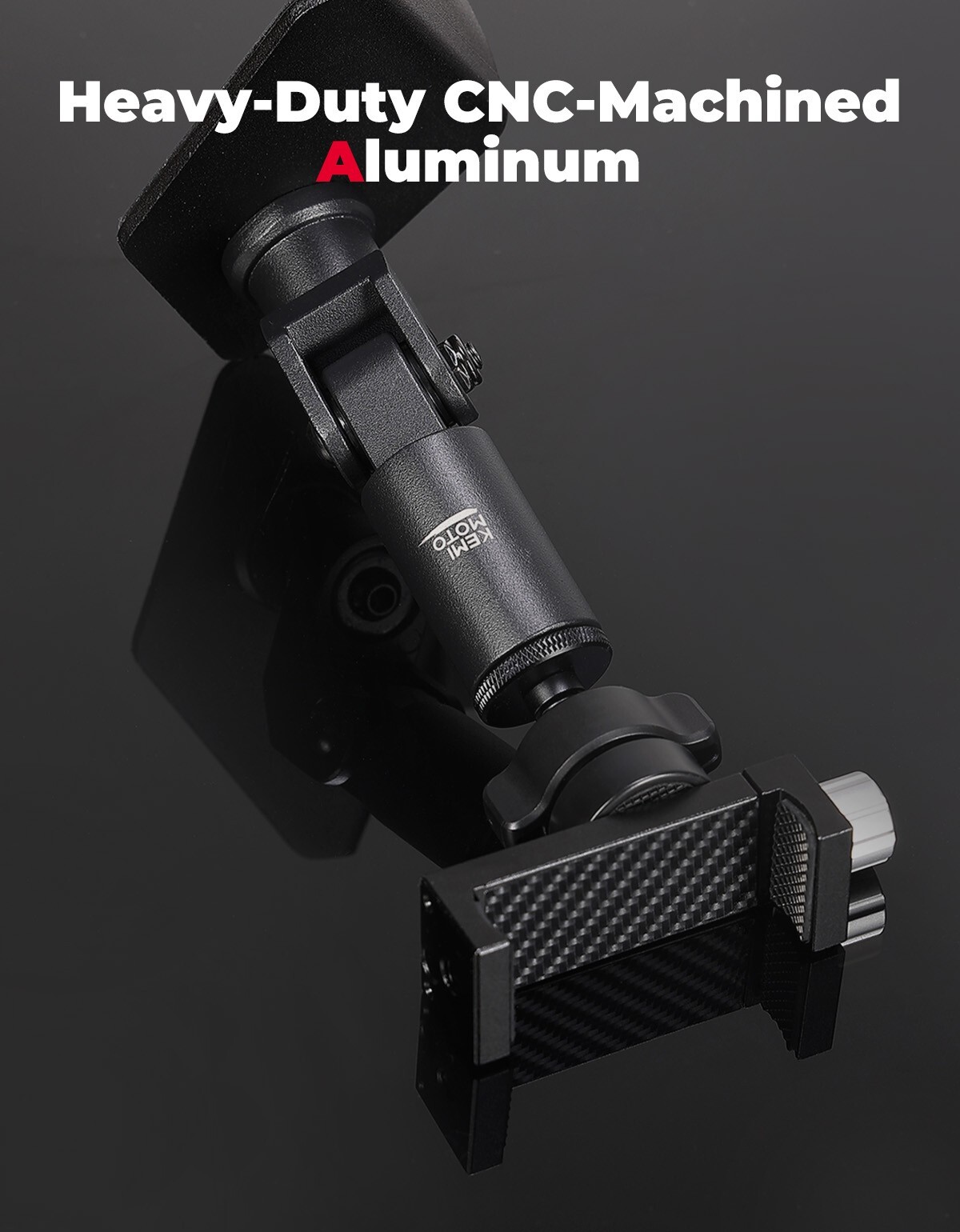 KEMIMOTO UTV X3 Phone Mount Cell Phone Holder For Can-Am Maverick X3 2017-2024