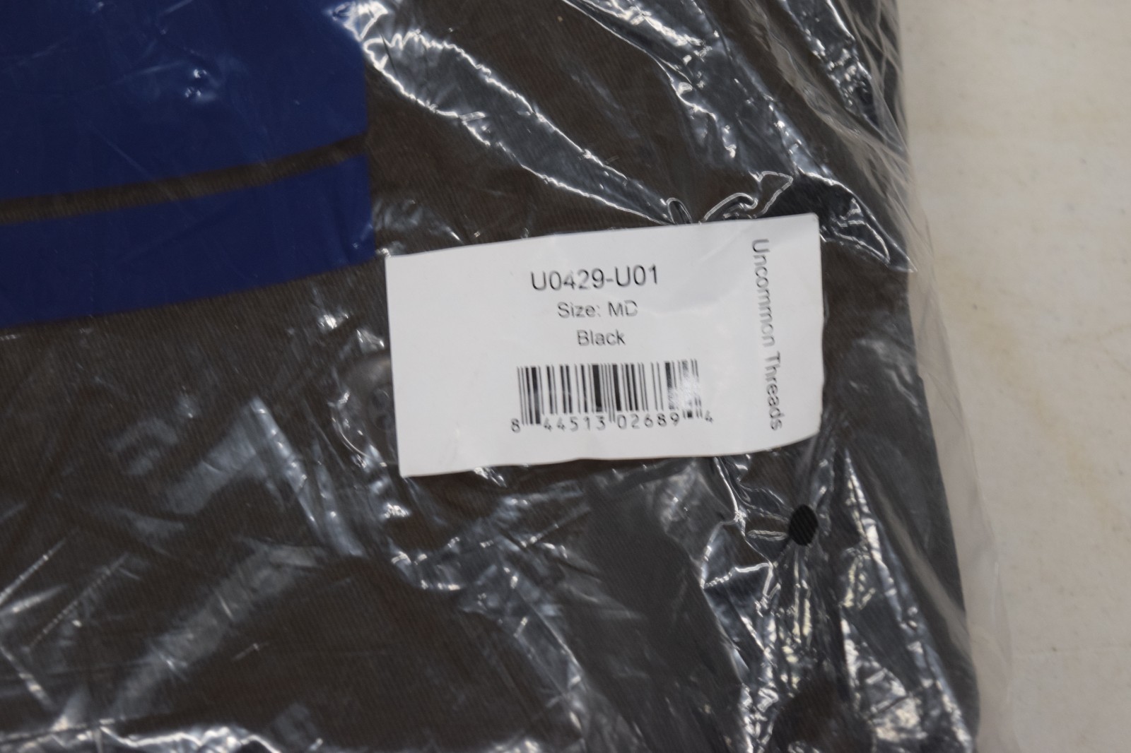 Uncommon Threads Chef Coat Montego Pro Vent Black Short Sleeve Medium