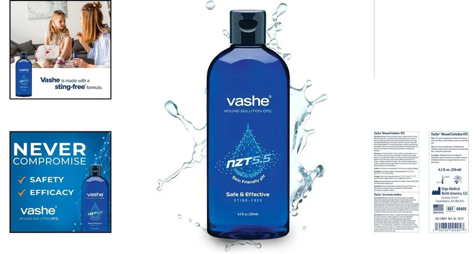 Vashe Wound Solution 16 oz - 2 Bottle SPECIAL! (FREE SHIPPING )