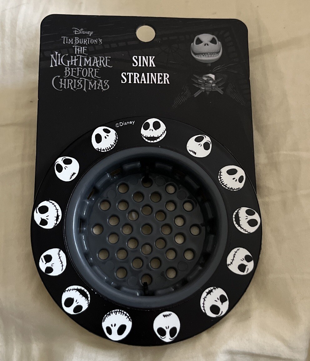 NIGHTMARE BEFORE CHRISTMAS KITCHEN SINK STRAINER JACK Skellington Disney New