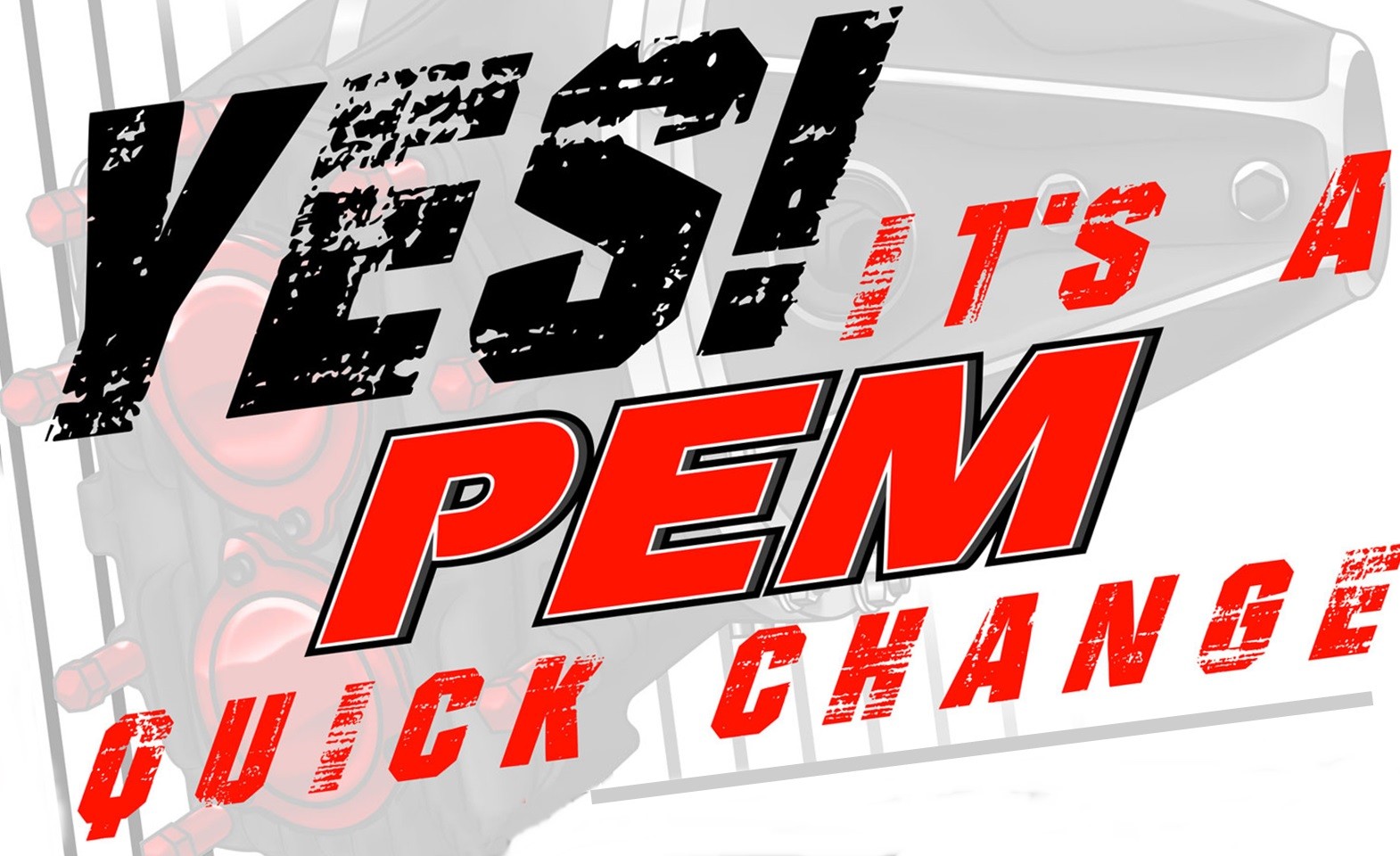 Quick Change Rear End Yoke with Bolt, Washer and Threadlocker