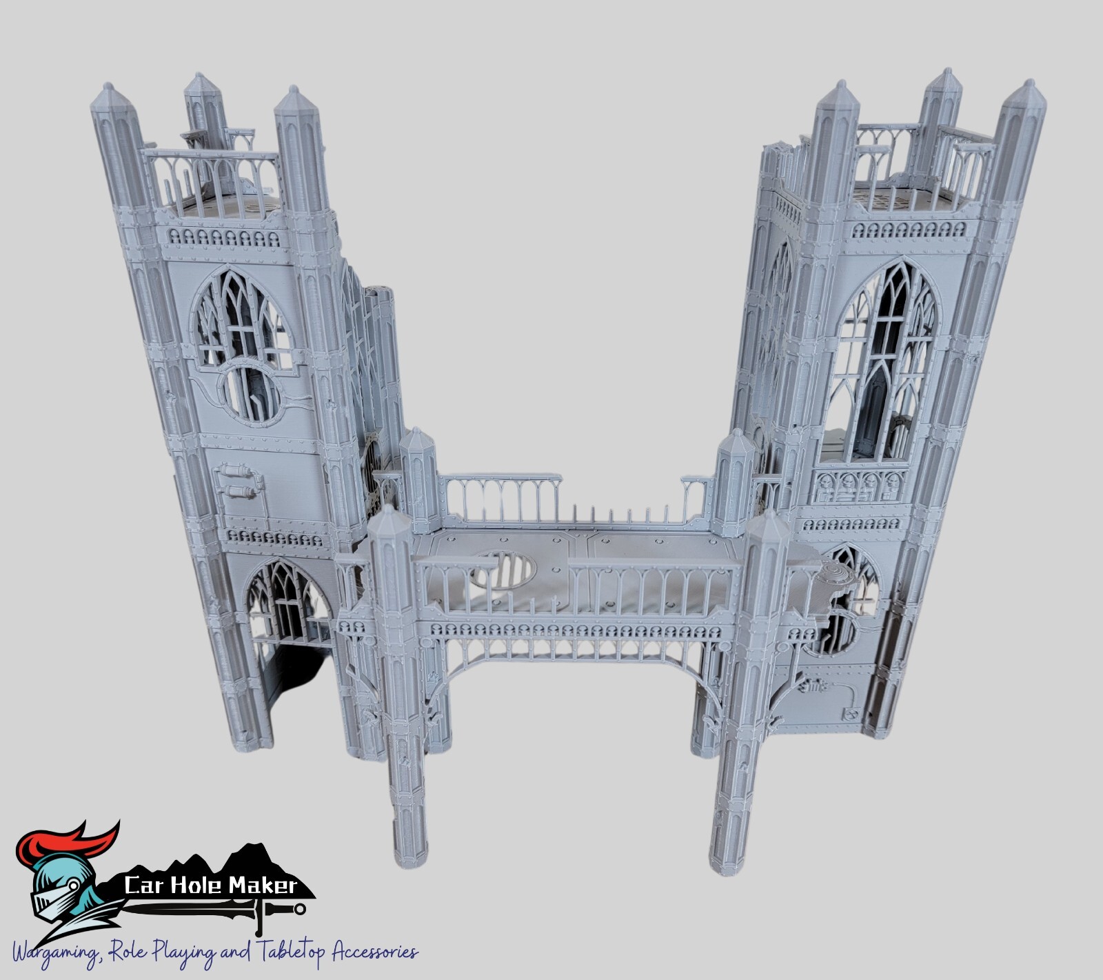 Gothic Towers & Walkways for 28mm-32mm Sci-Fi Wargames and Grimdark Battles