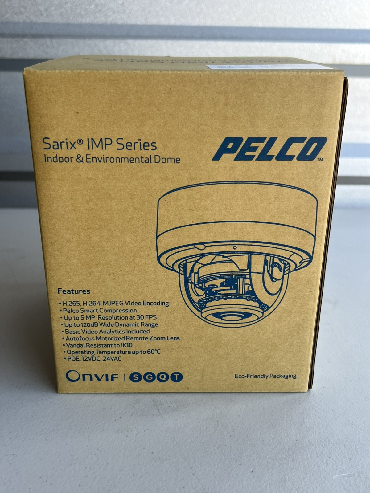New Pelco IMP331-1IS SARIX  IMP 3 Megapixel Network Camera Dome