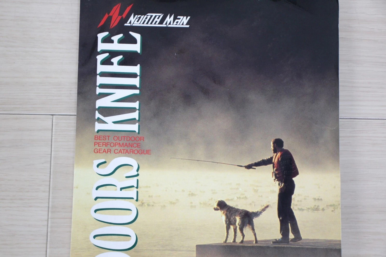 Vintage Hattori 1700A Hunter Knife Northman KT-117 Seki Japan 6” w/Sheath I95