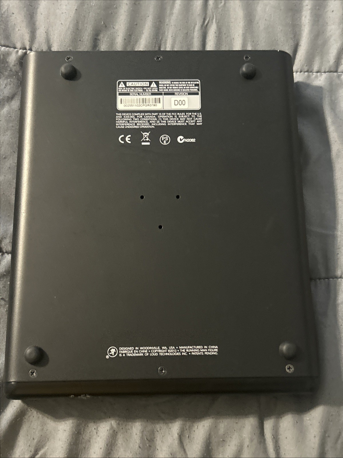 Used Mackie 802VLZ4 8-Channel Ultra Compact Mixer Clean No Power Cord