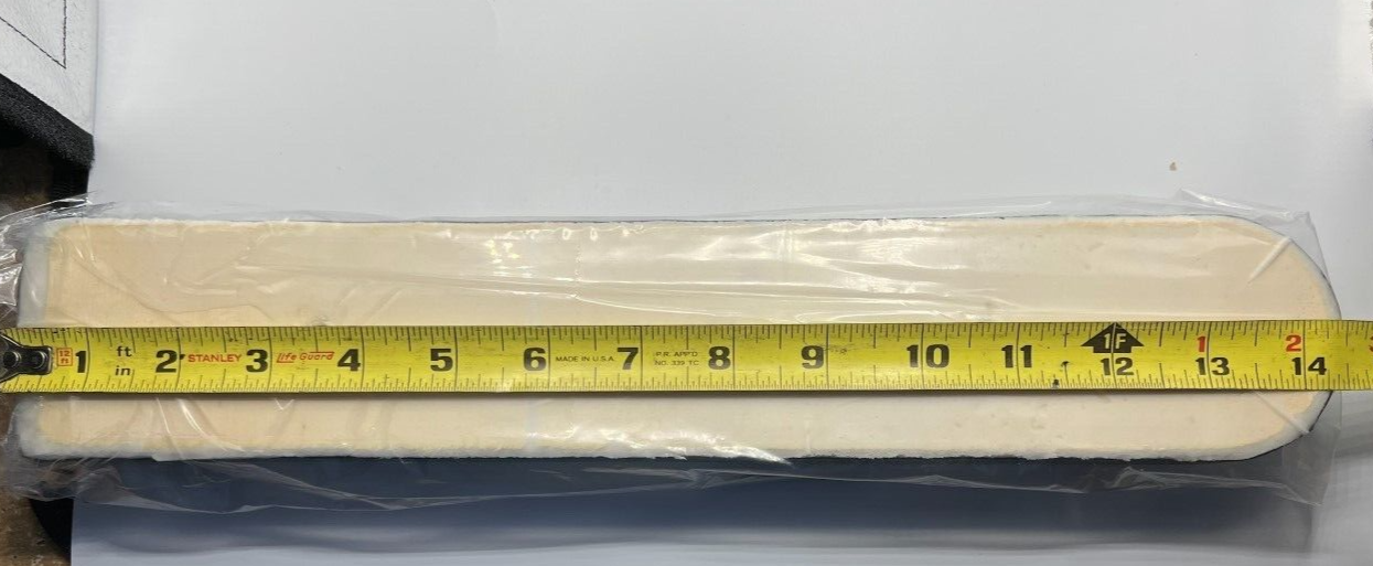 Full Length Black Co-Molded Armrest Pad for Jazzy Power Chair DWR1010E805 - Pair