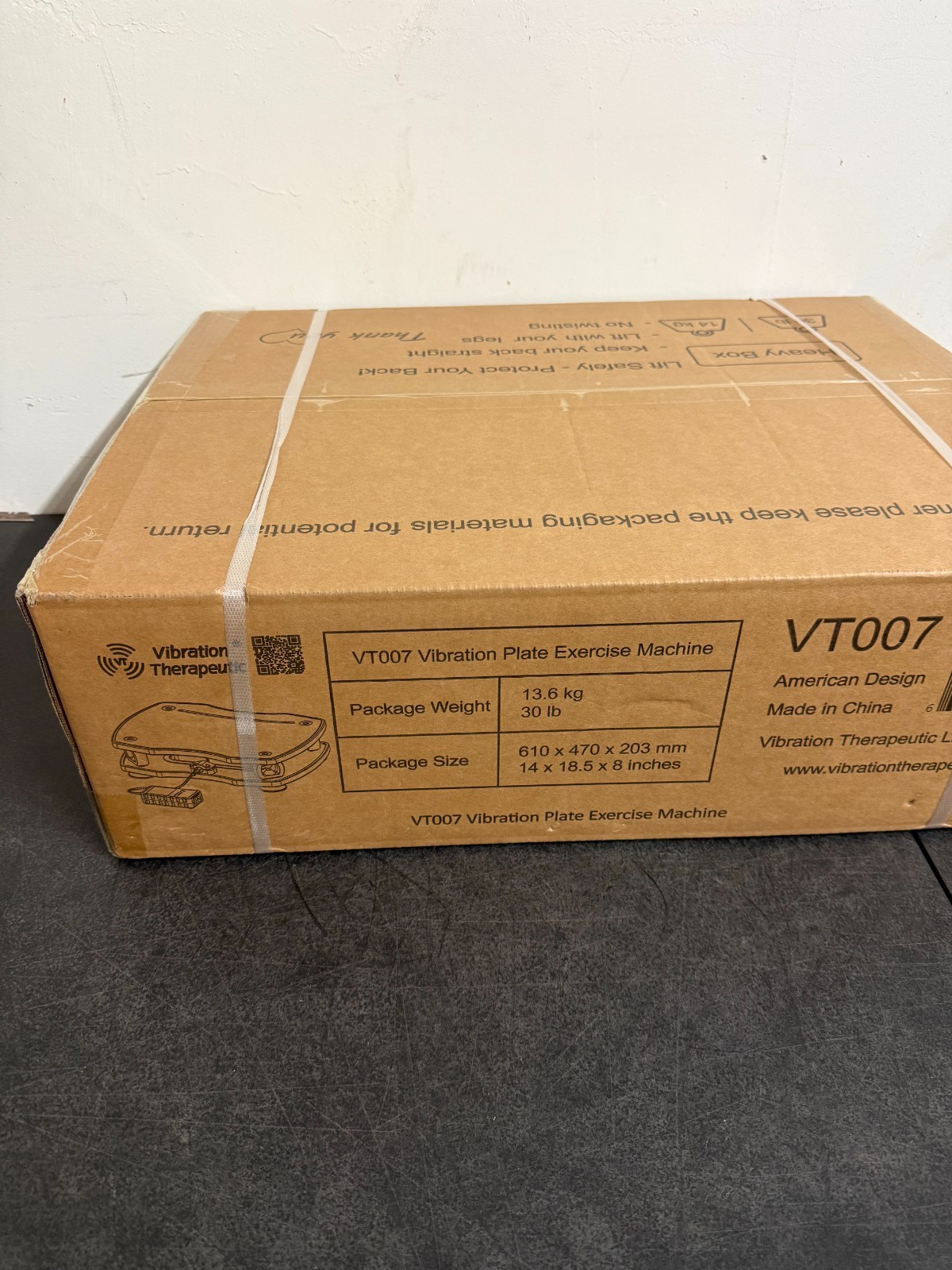 vt007 Vibration Plate Exercise Machine High Frequency, Low Amplitude