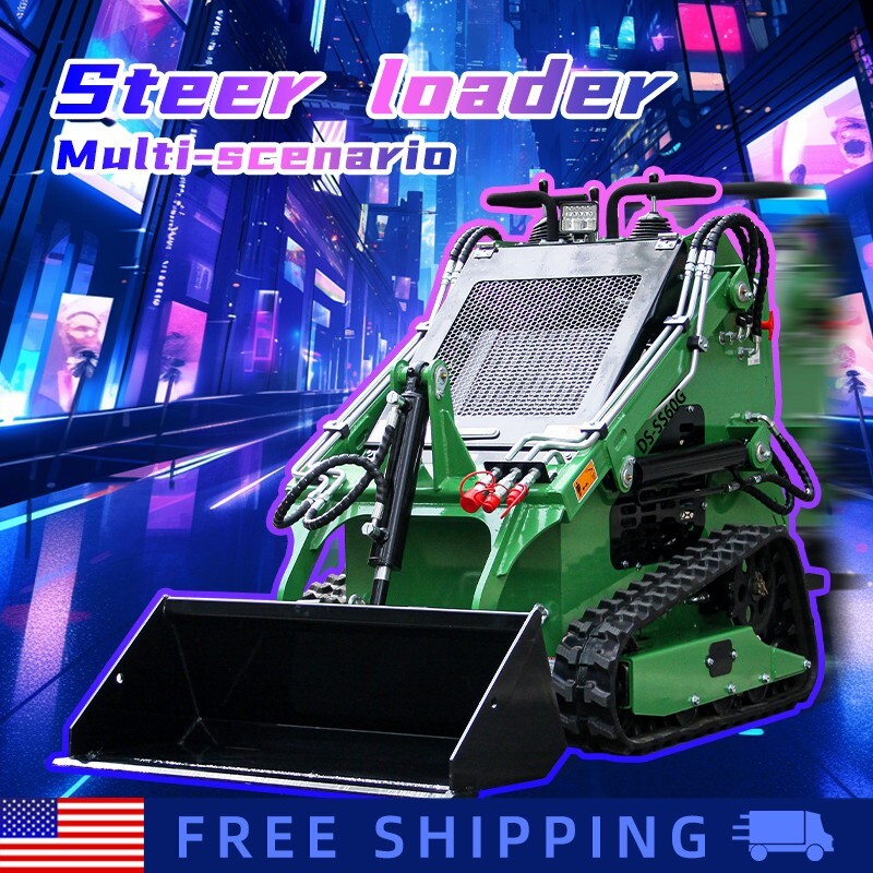 Mini Skid Steer Loader13.5 hp Hydraulic System Electric Start 2025 New For Sale