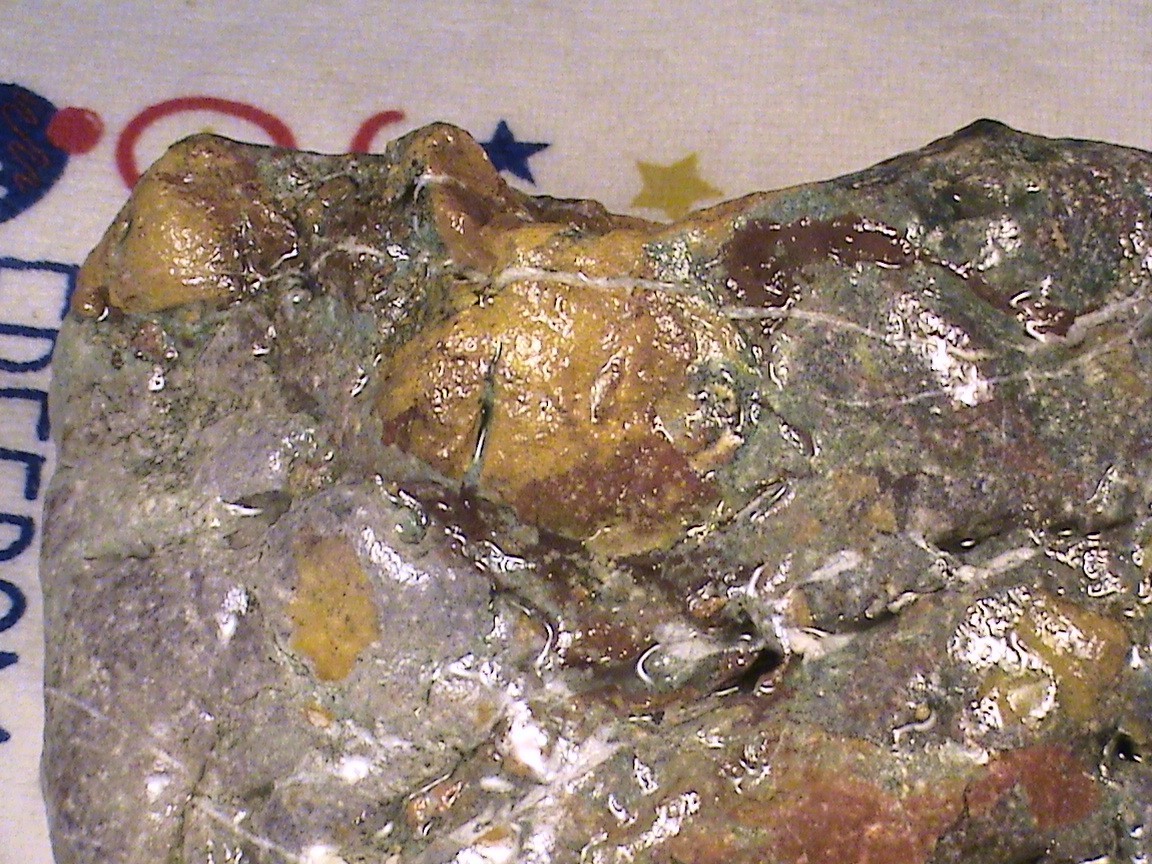 Dendritic Chalcedony Ocean Jasper Agate, Rough Lapidary Rock, 6 LBS, 15 OZ, R261