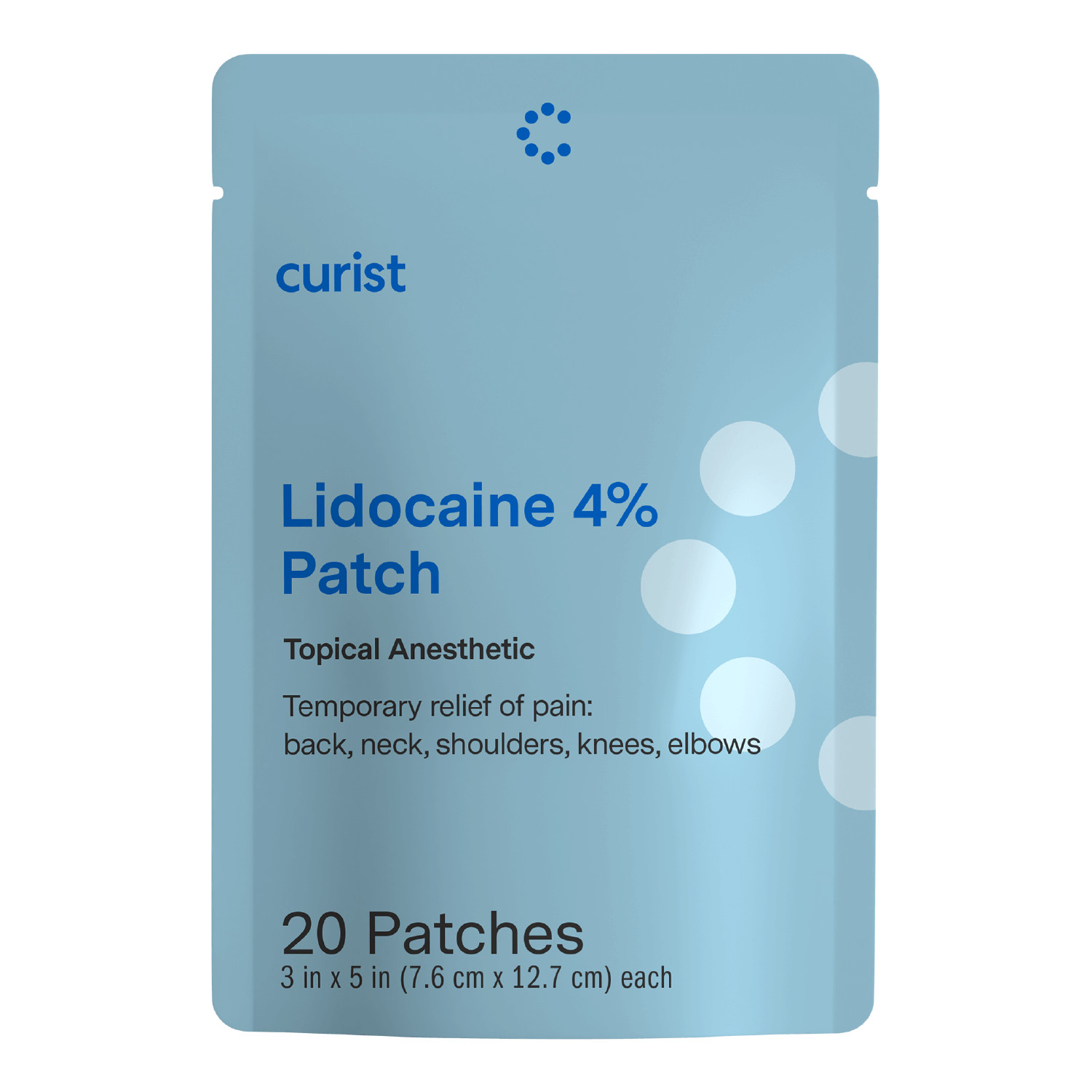 Lidocaine 4% Patch, 20 patches