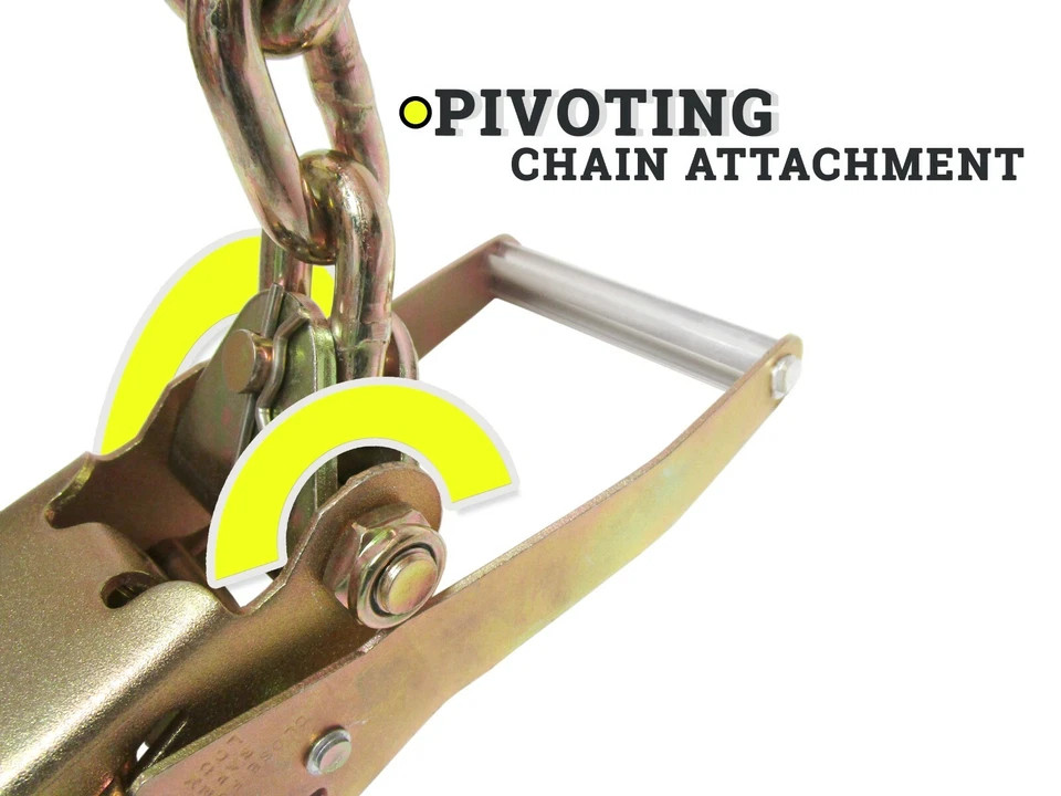 8 Point Roll Back Tie Down System Ratchet Tow Truck Straps