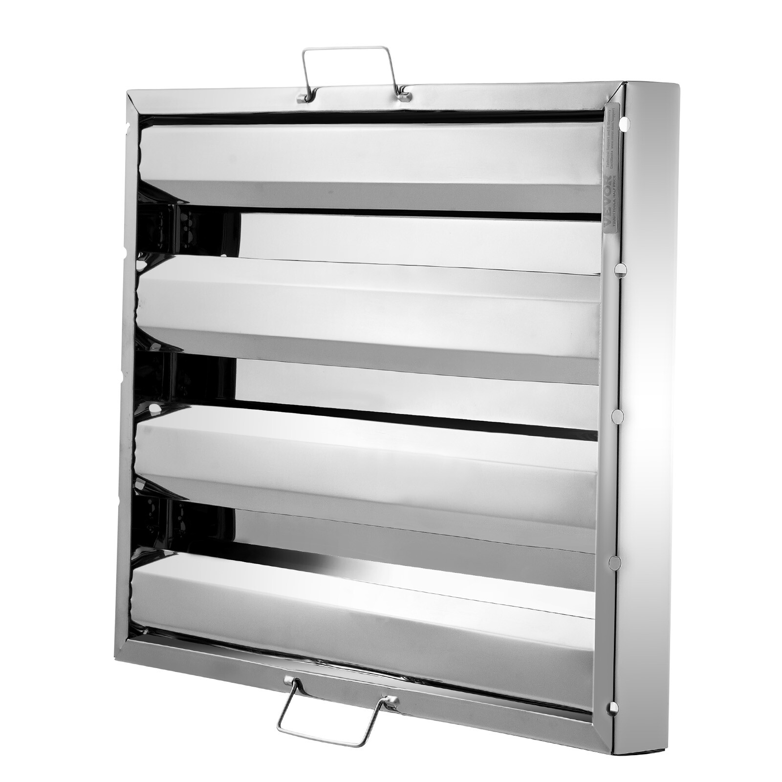 VEVOR 6Pcs 16"x20" Hood Grease Baffle Commercial Exhaust Filter Stainless Steel