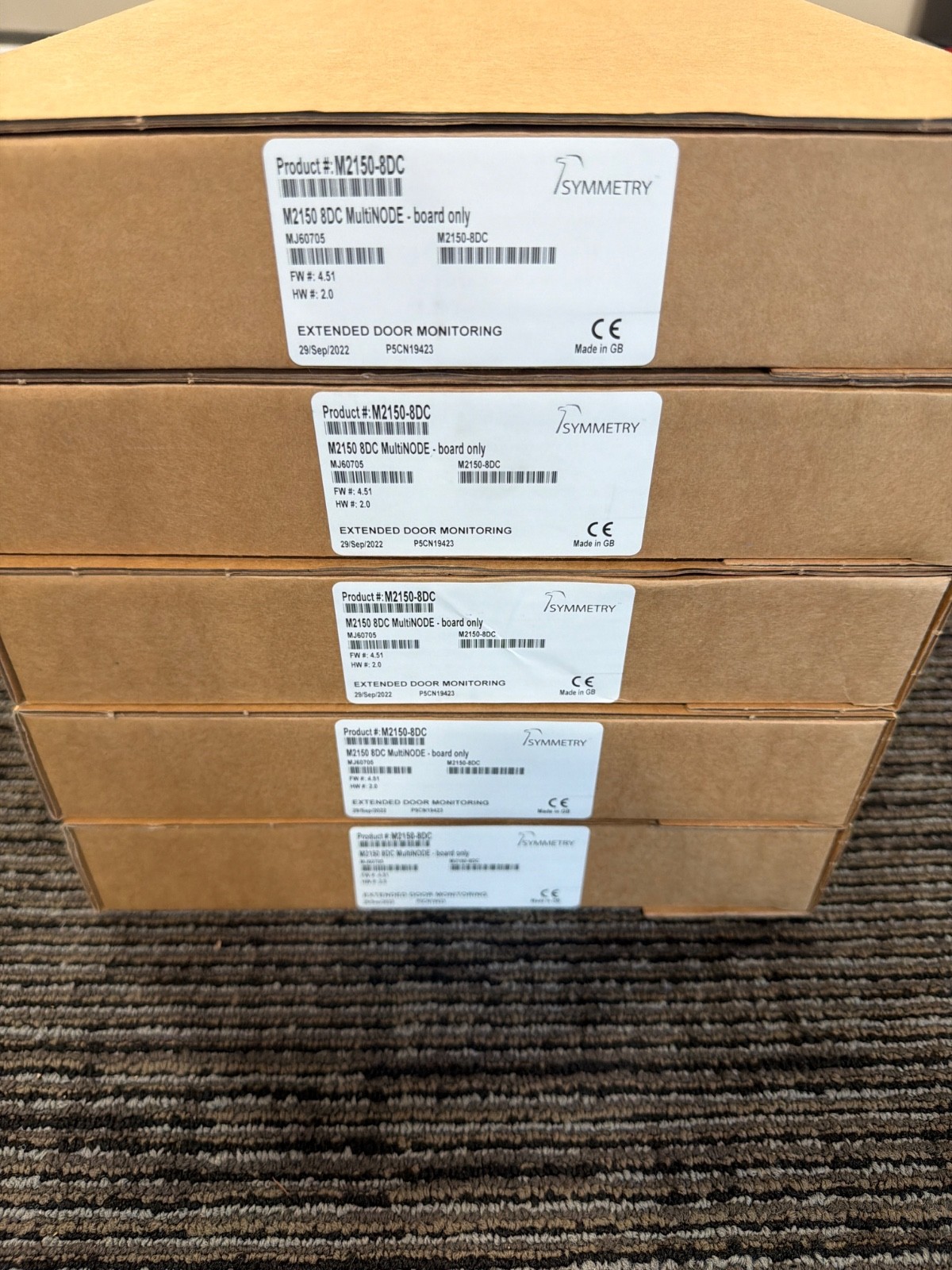 Symmetry M2150-8DC MultiNODE Board for Extended Door Monitoring | Board Only