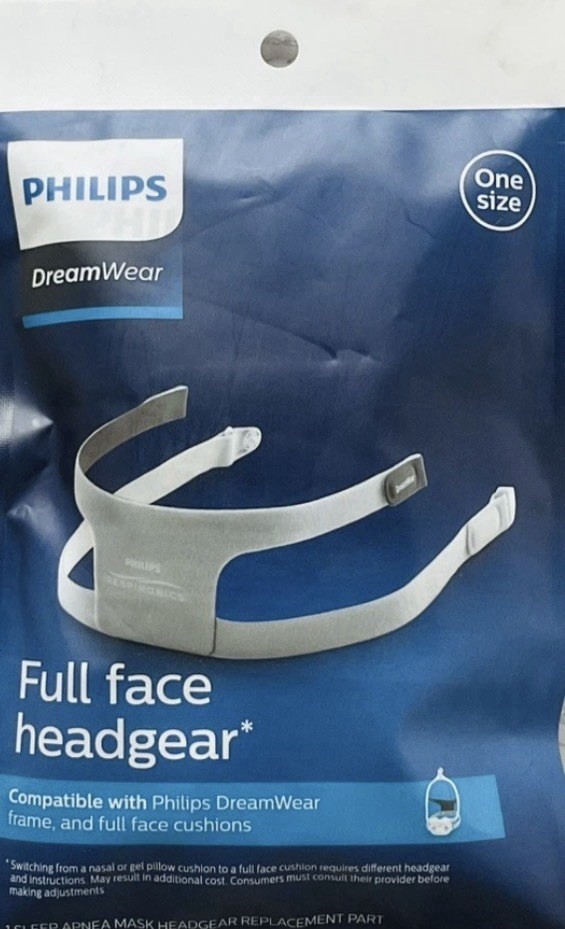 NEW SEALED Philips Dreamwear FULL Face Headgear Replacement #1146597 FREE SHIP!