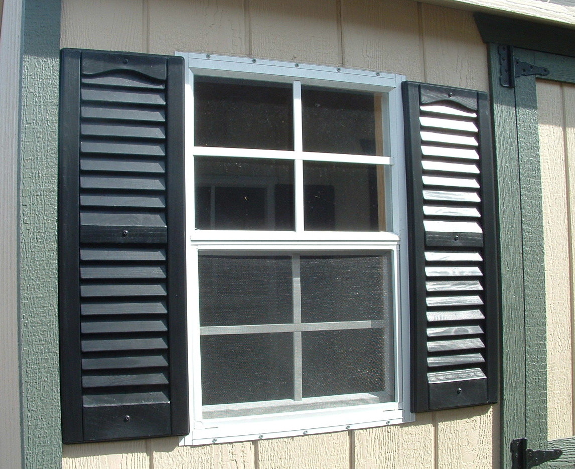 18 x 36 Shed Window TEMPERED GLASS White Flush Playhouse Garage animal shelters