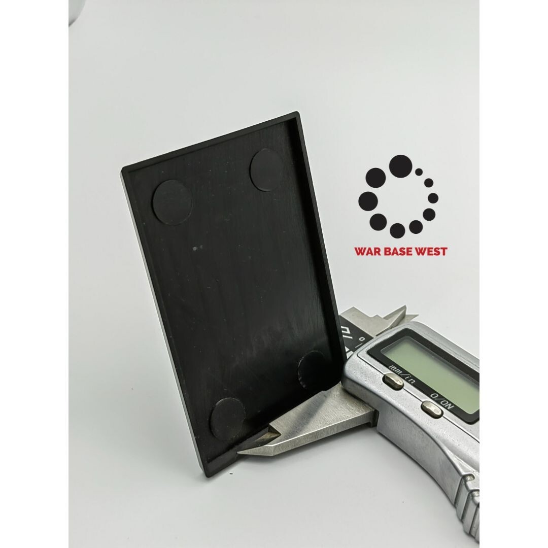 Lot Of 10 50mm x 75mm Rectangle Bases Used For Warhammer Fantasy Bloodcrushers