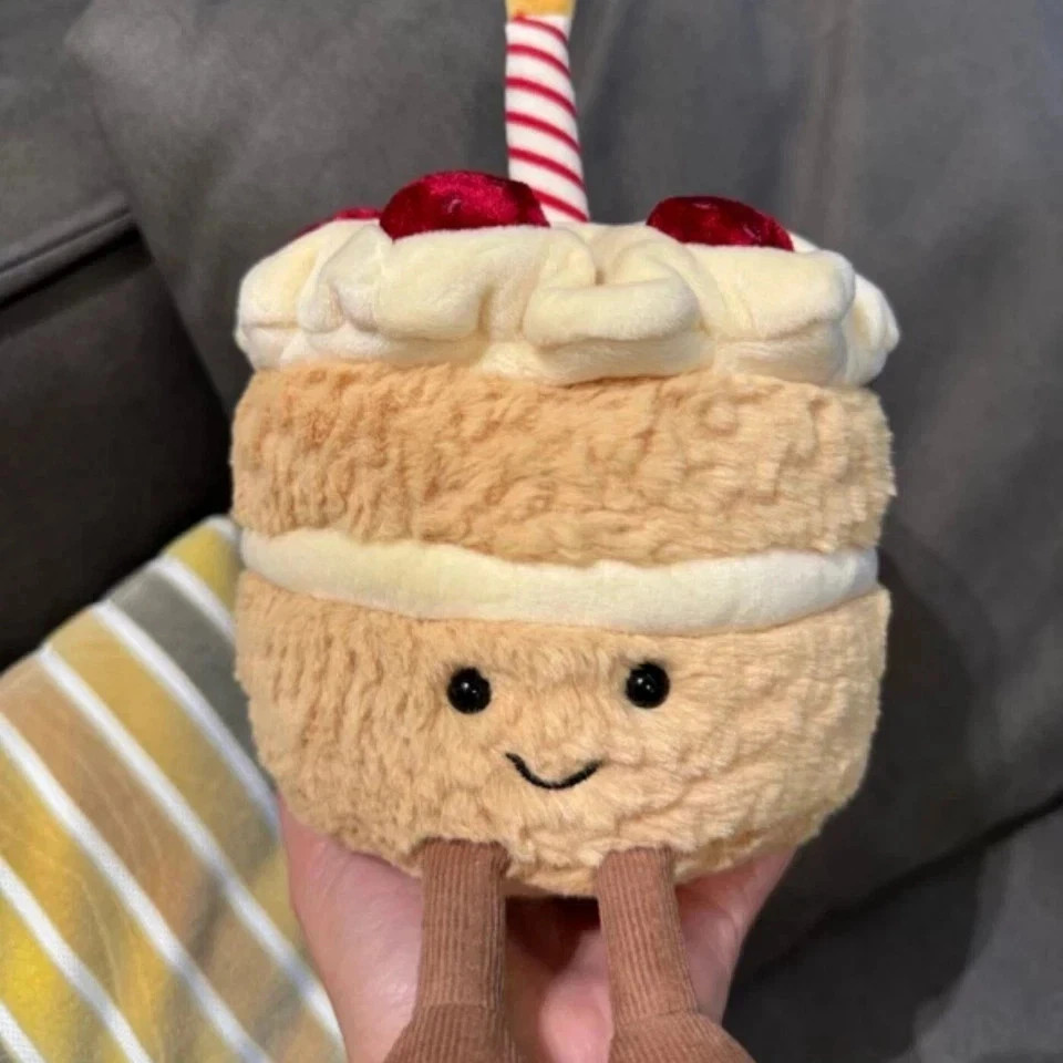 Amuseables Strawberry Birthday Cake Plush Toys Doll Kids Birthday Gift*