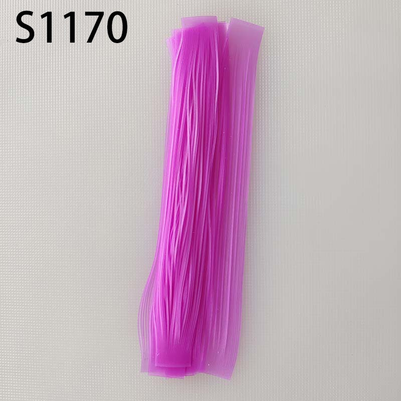 Std1159-1192 Silicone Skirt Tab Replacement Material Jig Lure Skirts 100ct