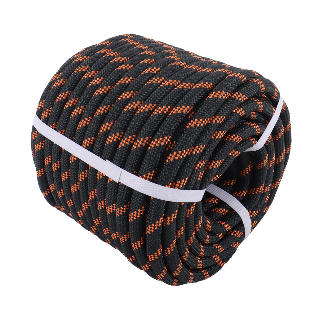 Double Braided Polyester Rope Strong Arborist Rigging Rope 48 Strand 1/2" X 200'