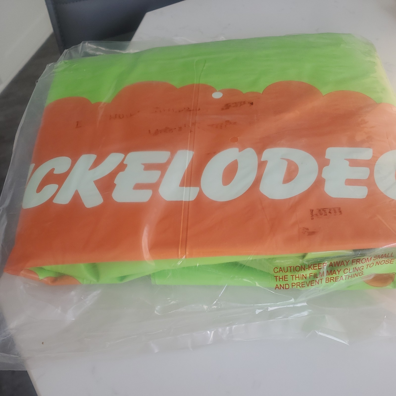 Vintage Nickelodeon Inflatable Chair From Kool-Aid Slime Green Promotional NEW