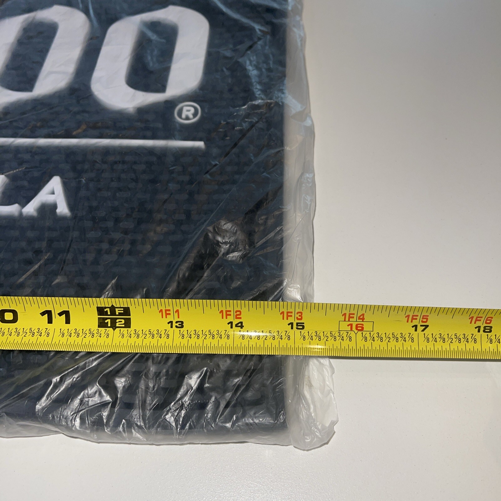 1800 Tequila 15" x 15" Black Rubber Bar Spill Server Mat NEW for MAN CAVE Brew