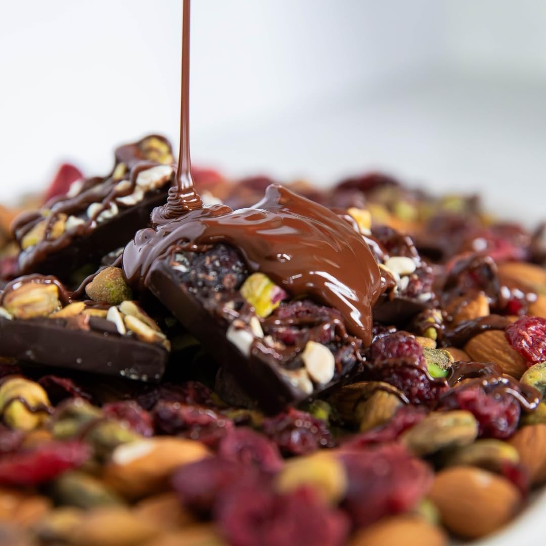 JOJO’s Dark Chocolate Pistachio Almond Cranberry Bites 2 Pack 14.4 oz Gluten Fre