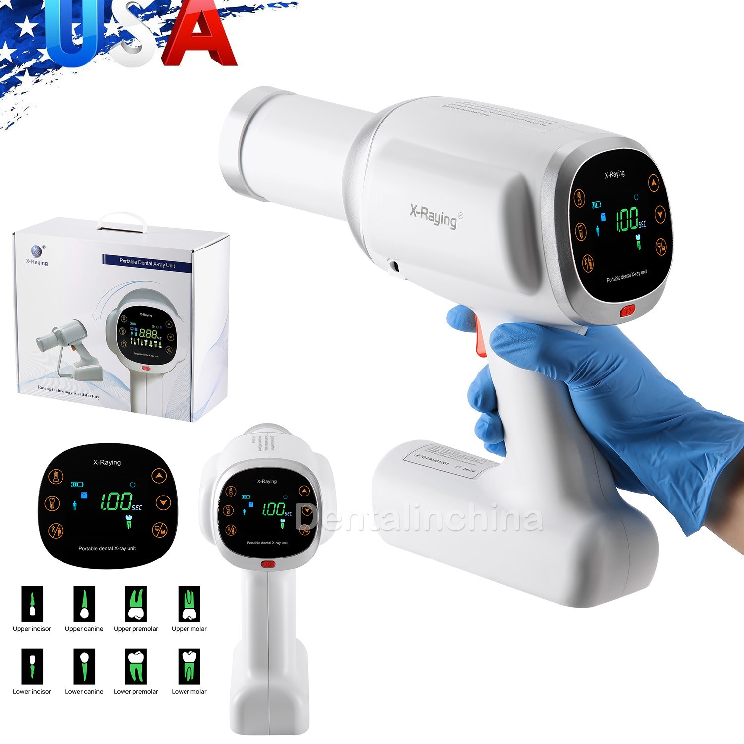 Portable Mobile Dental Unit Machine High Frequency Digital rx Film Machine Unit