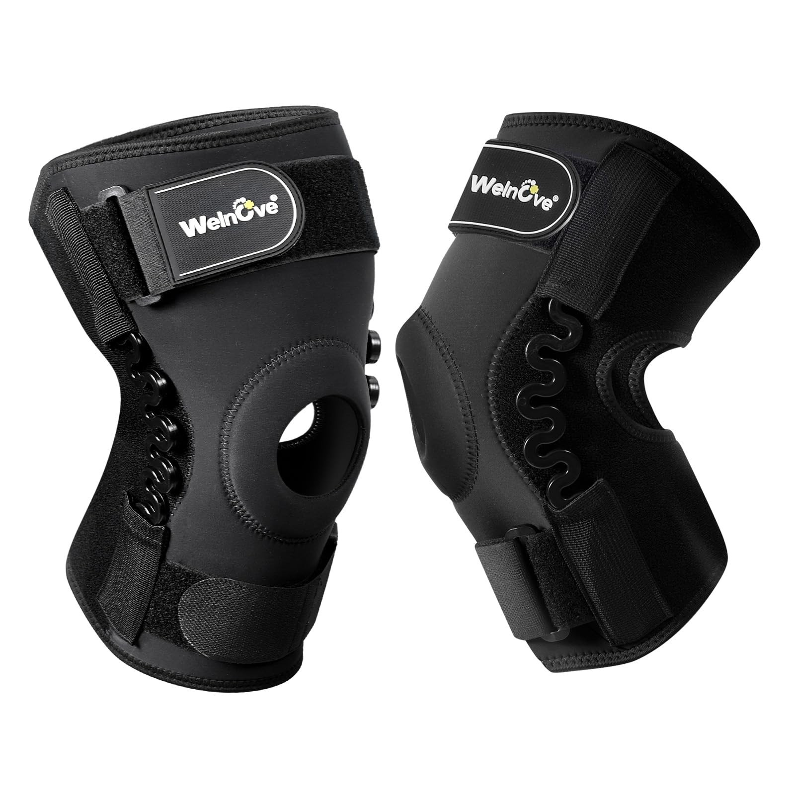 XLarge Knee Brace Side Stabilizer Adjustable Compression Meniscus Tear ACL