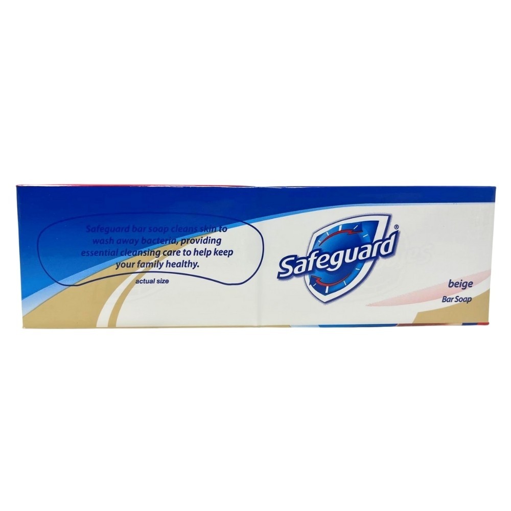 Safeguard Bar Soap, Beige, 8 Bars, 4 oz Each – Washes Away Bacteria
