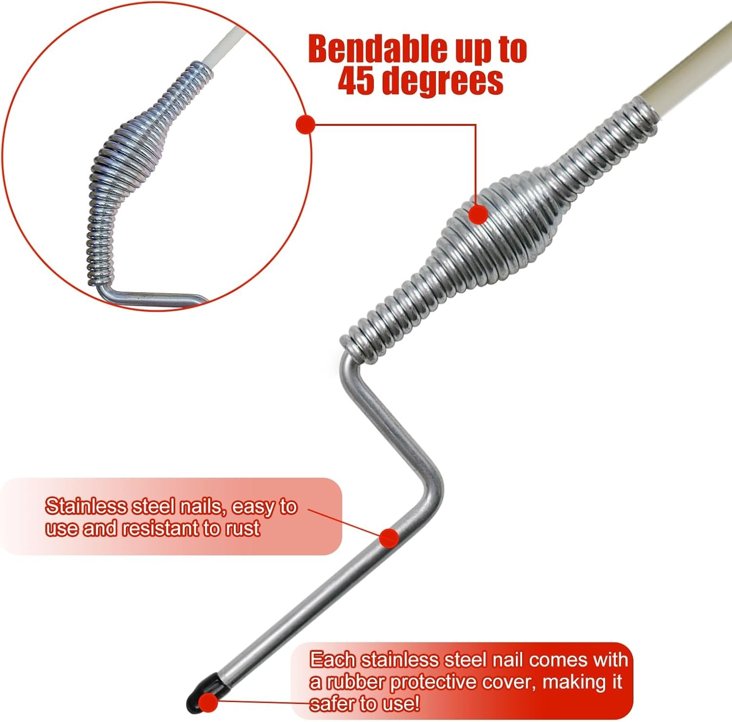 SAWHOX Soccer Corner Flags Set of 4 – 67" Portable Field Flags