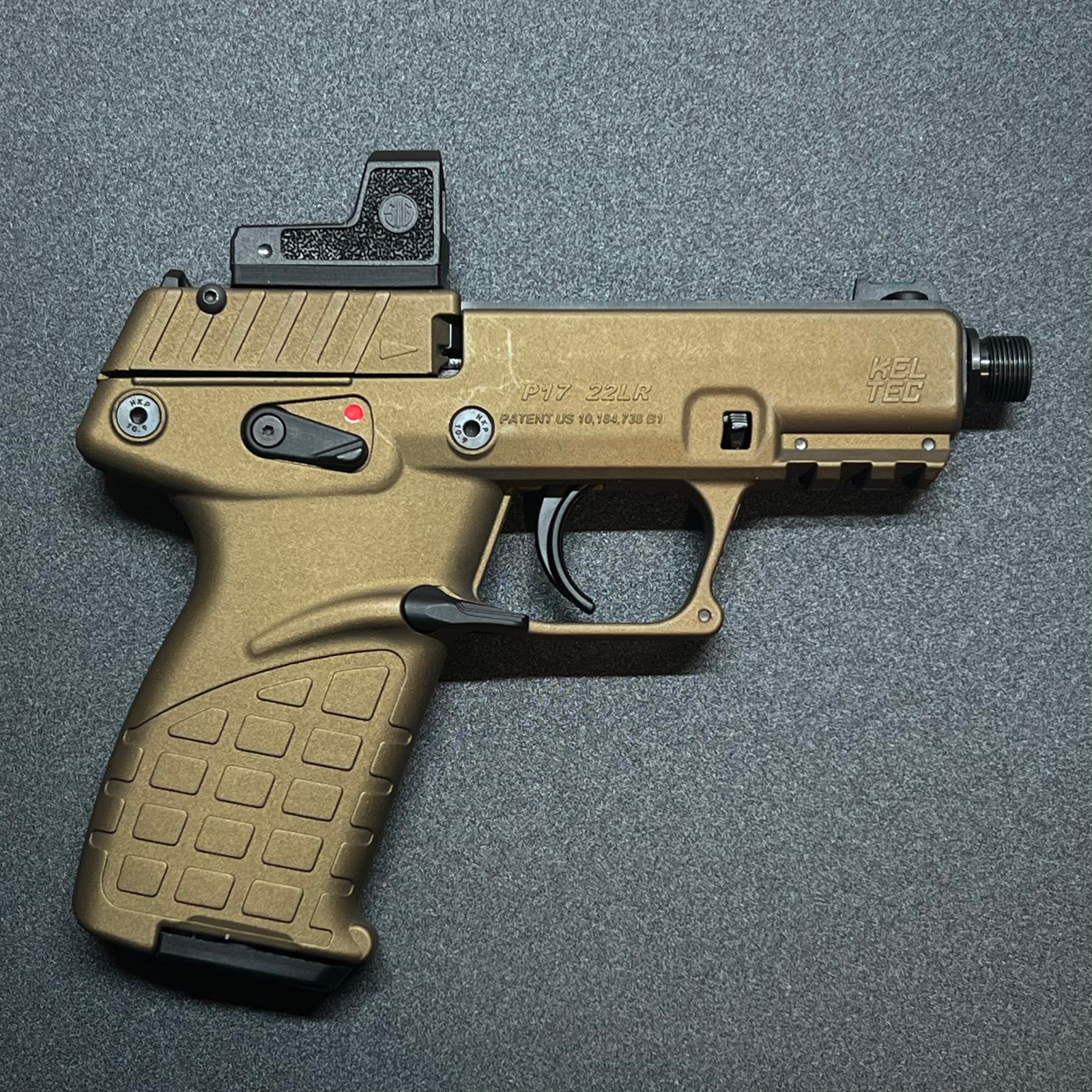 Kel-Tec P17 RMSc Optic Plate [Original Creator]