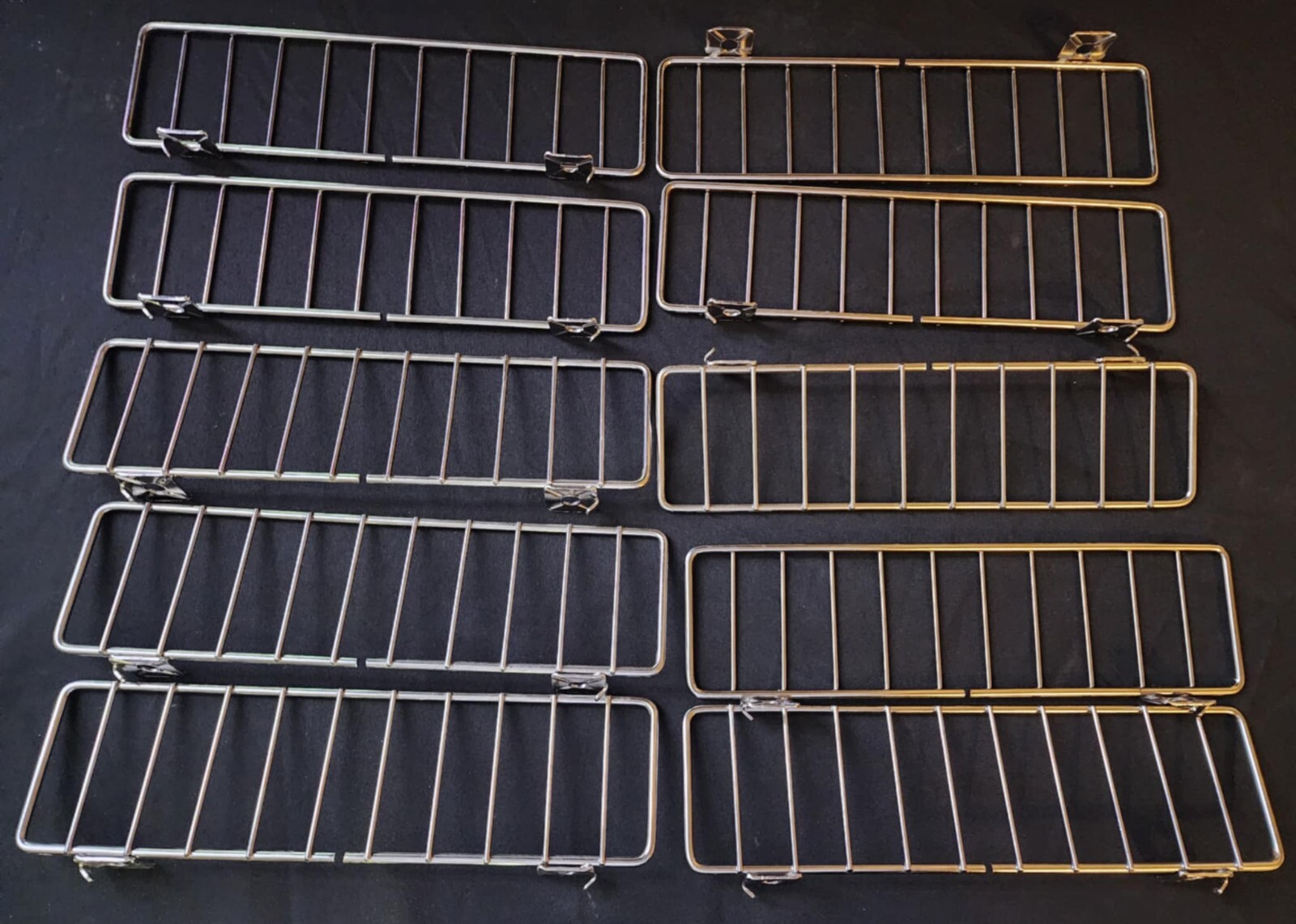 Lozier Brand Gondola shelf 11”x3” wire fencing dividers qty 10 pack Discount !