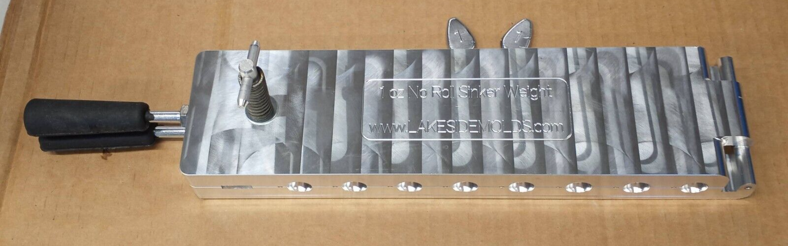 1 oz No Roll Sinker Mold - 16 CAVITY Production Mold