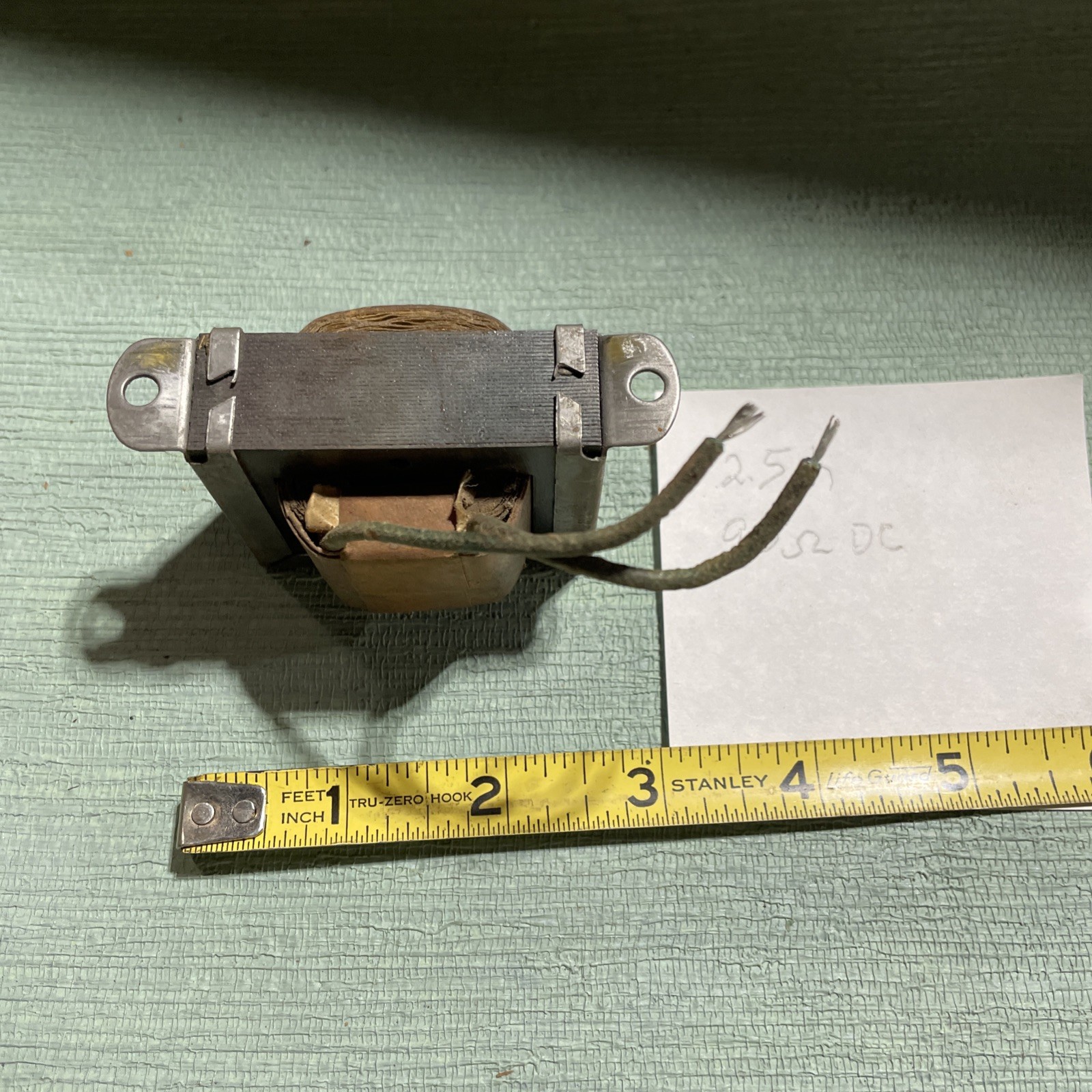 Filter Choke - Value: 2.5H, DC mA: 200 DC RES: 90 Ohms