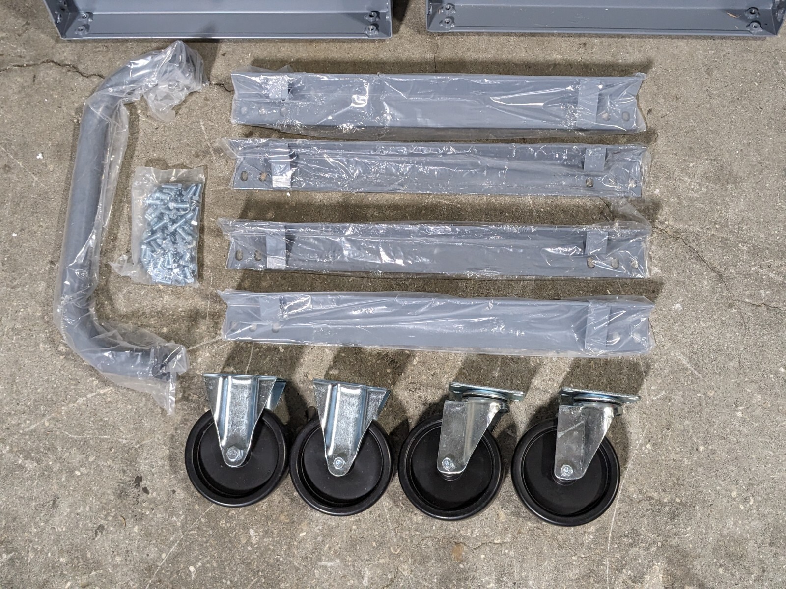 Low Profile Steel Utility Cart 1000 lb. Capacity 30" L. x 18" W. x 27" H.