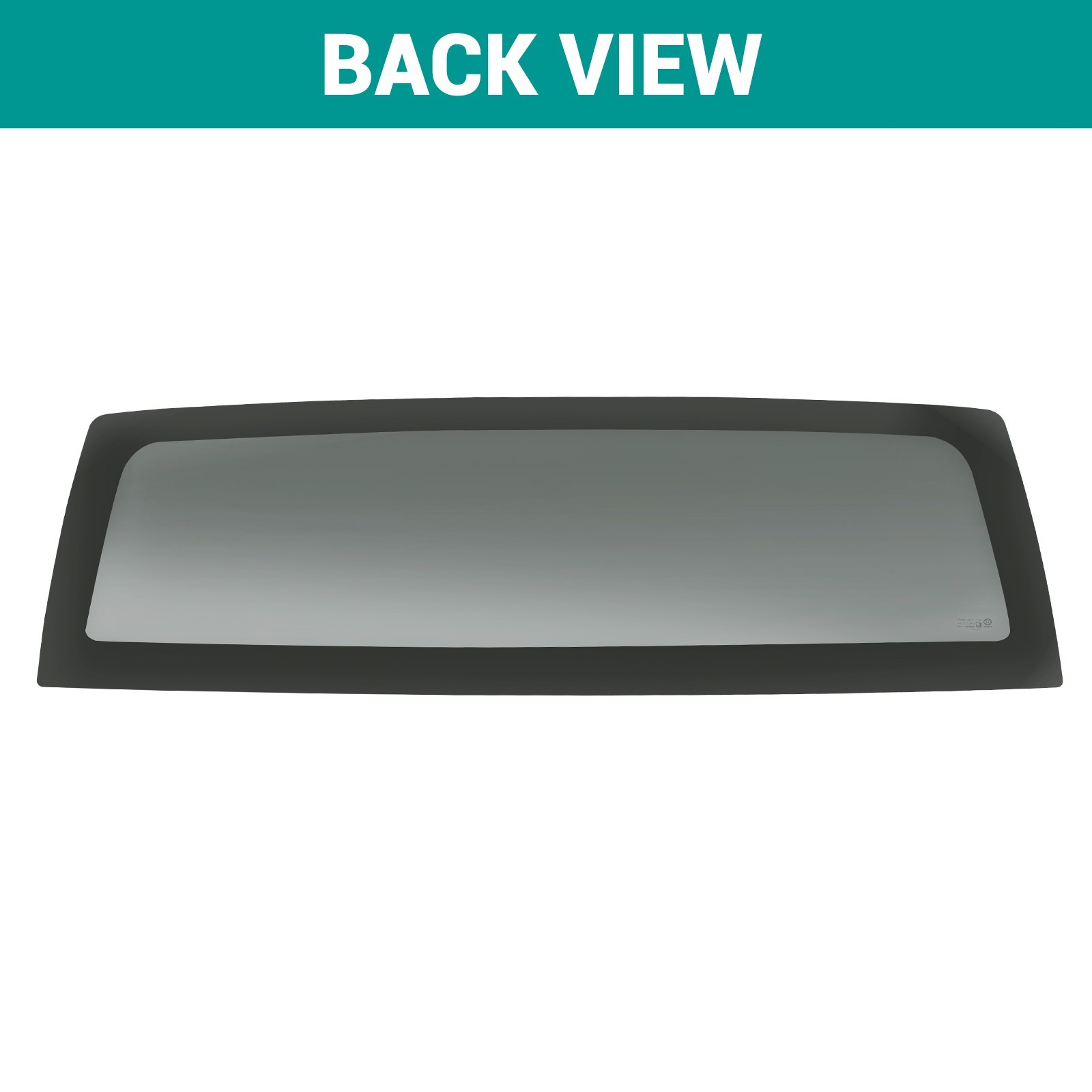 Back Window Glass For 2015-2024 Ford F-150 Dark Tinted Non Heated Stationary