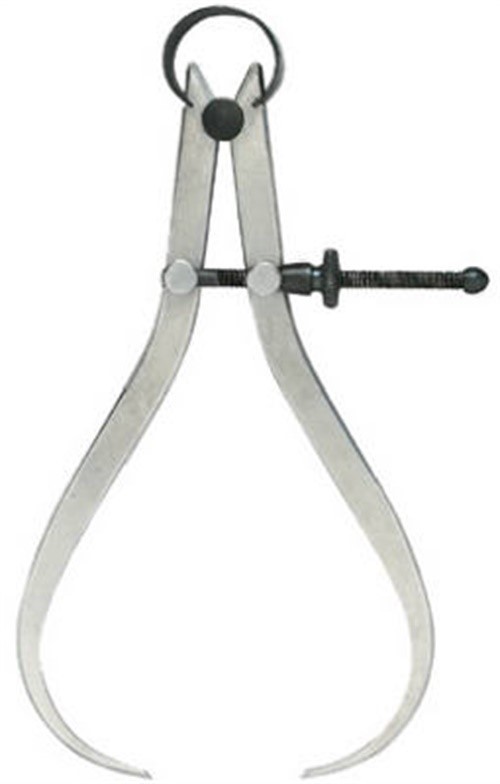 General Tools 452-6 Steel Flat Leg Machinist Outside Caliper 6 L in. - Deal of T