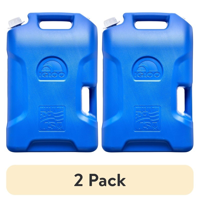 6 Gallon Water Container Portable Camping Storage Heavy Duty Jug Ideal Outdoors