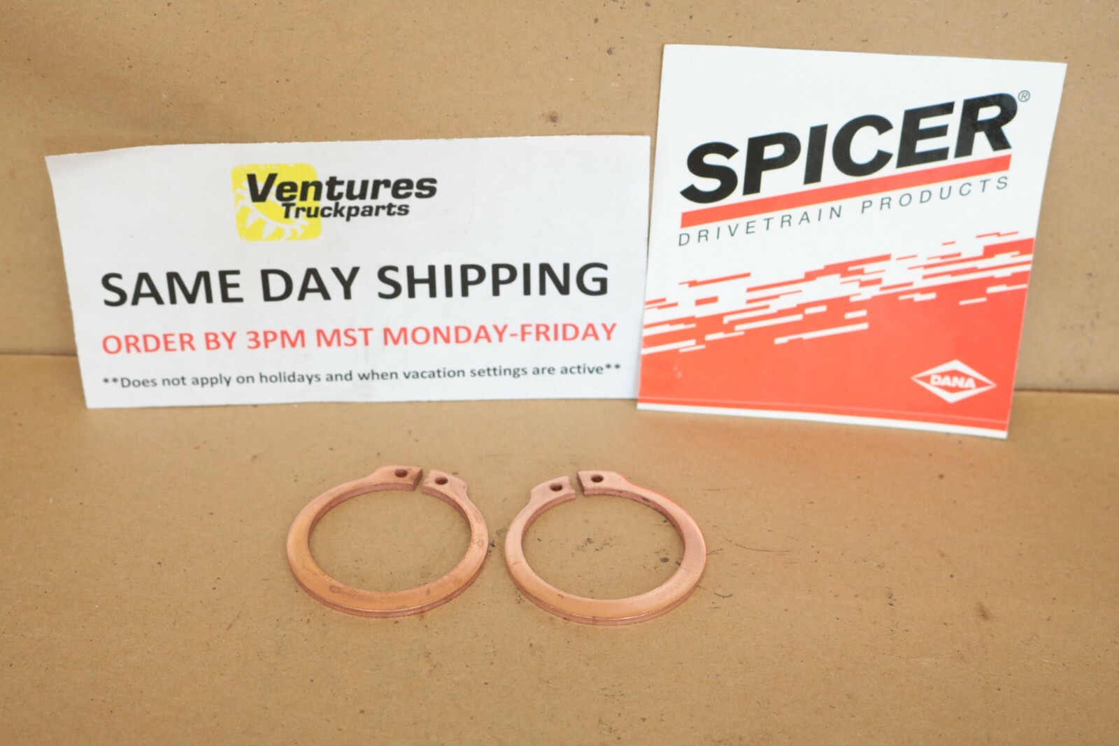 2005-2023 Ford F250 F350 F450 F550 4x4 SuperDuty Front Axle Seal & Snap Ring Kit