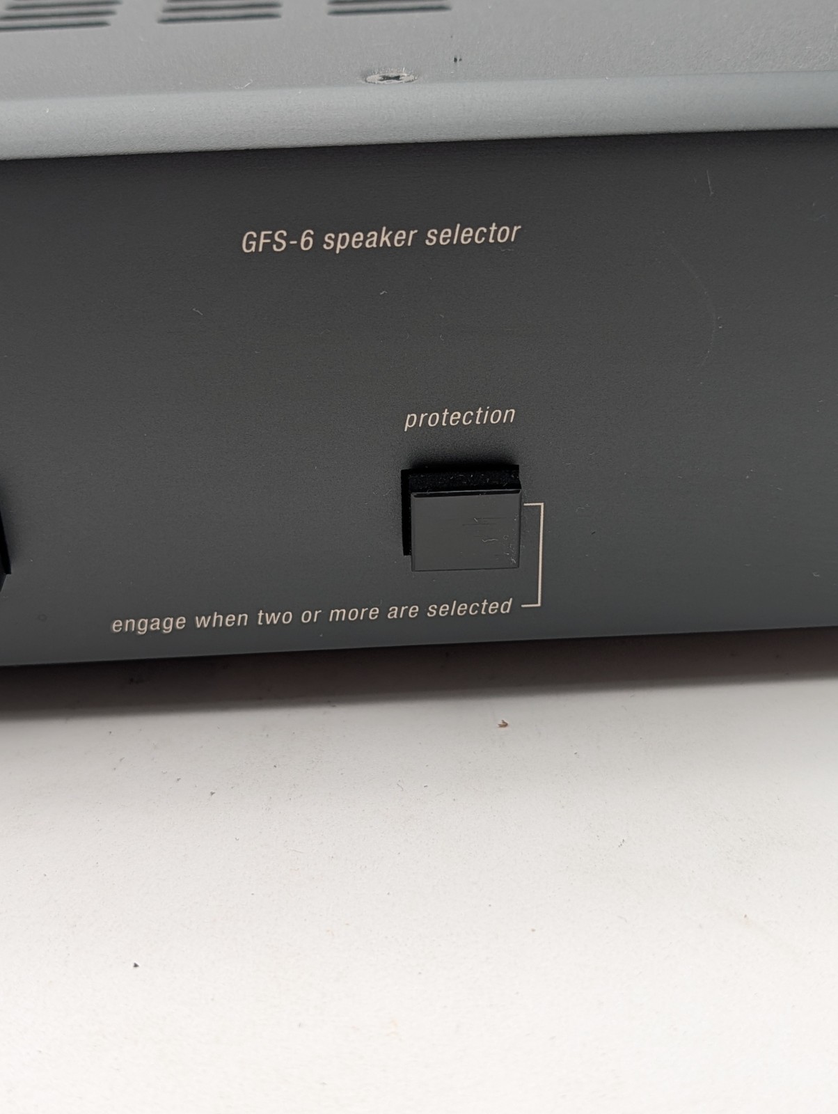 Adcom Model GFS-6 Speaker Selector