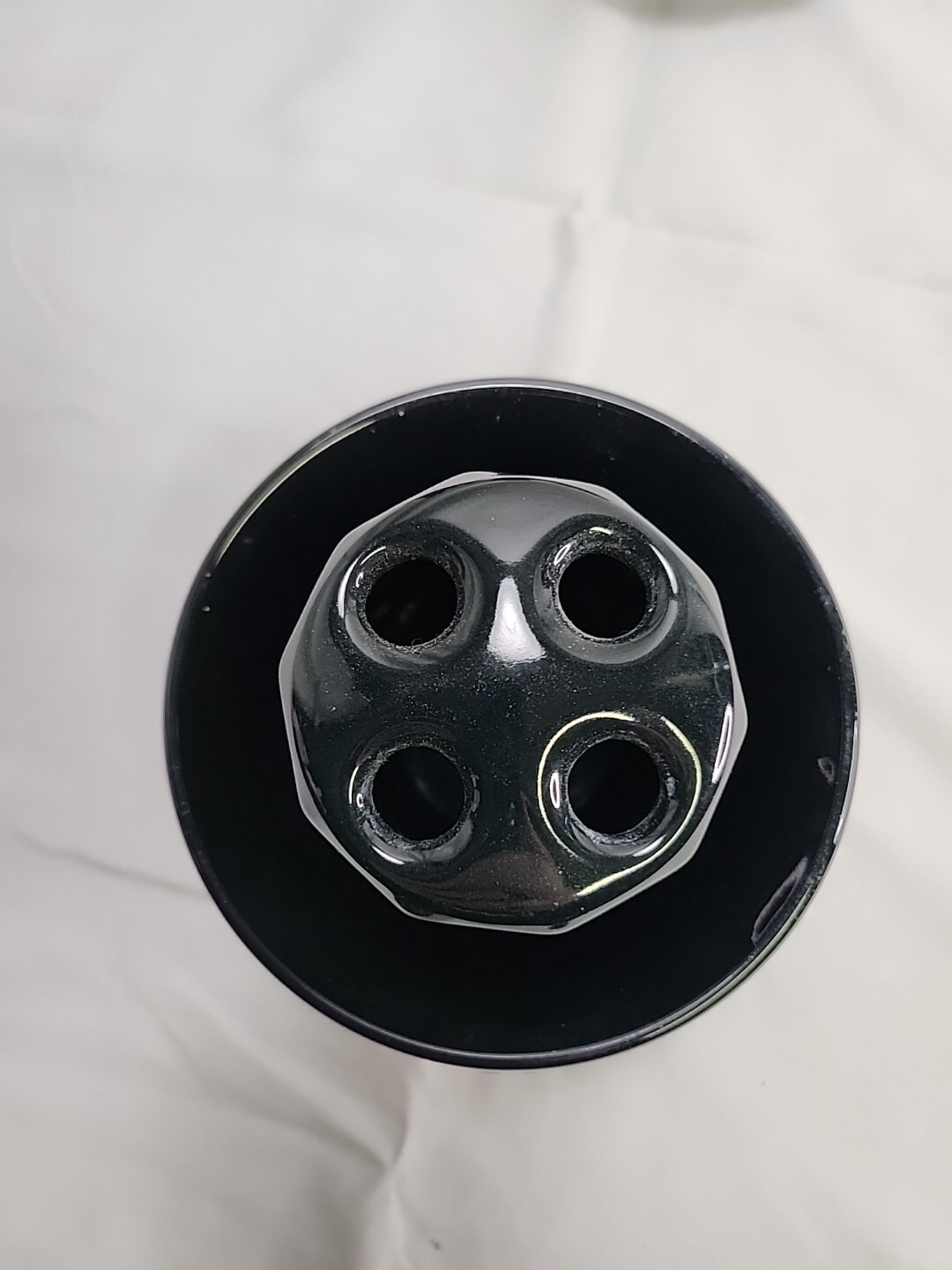 1980's Pfaltzgraff Swan Towel Holder Seashell Toothpaste Hand soap Bathroom Set