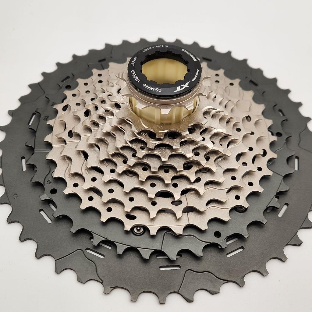 Shimano Deore XT CS-M8000 11 Speed 11-46T Gray Bicycle Cassette OPEN PACKAGE