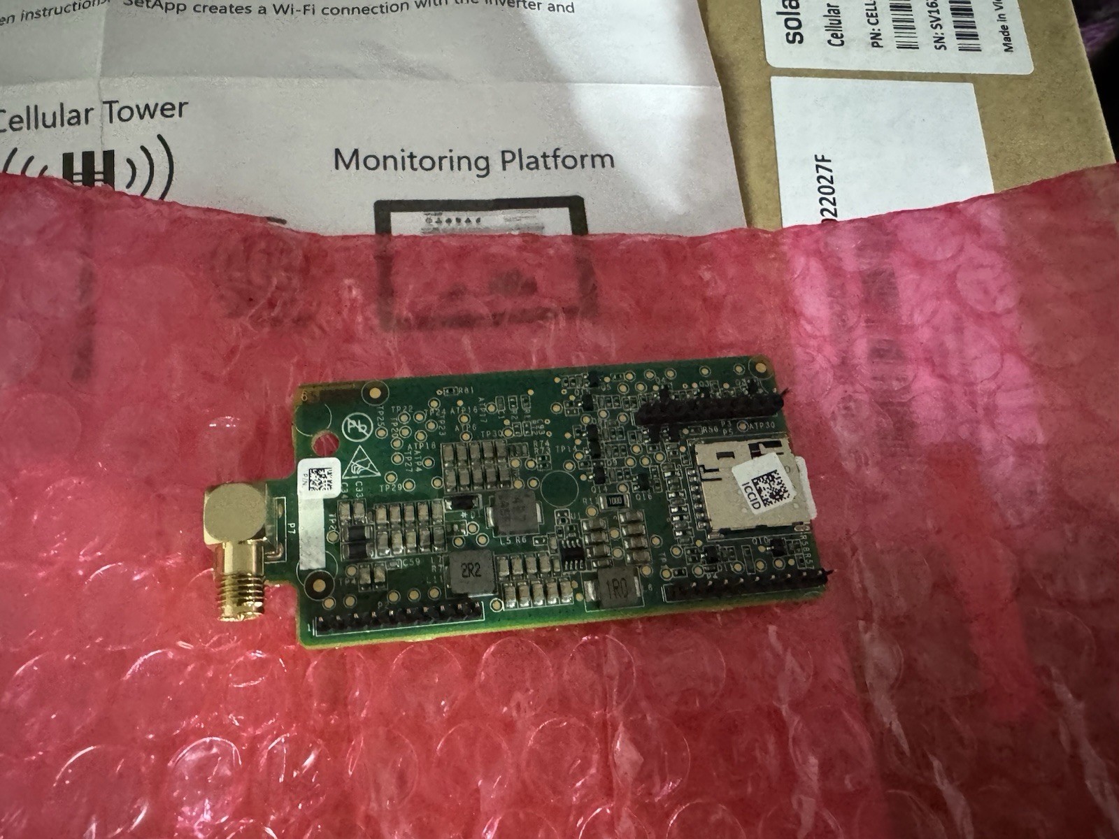 SolarEdge 5 Year Cellular Plug-In Kit