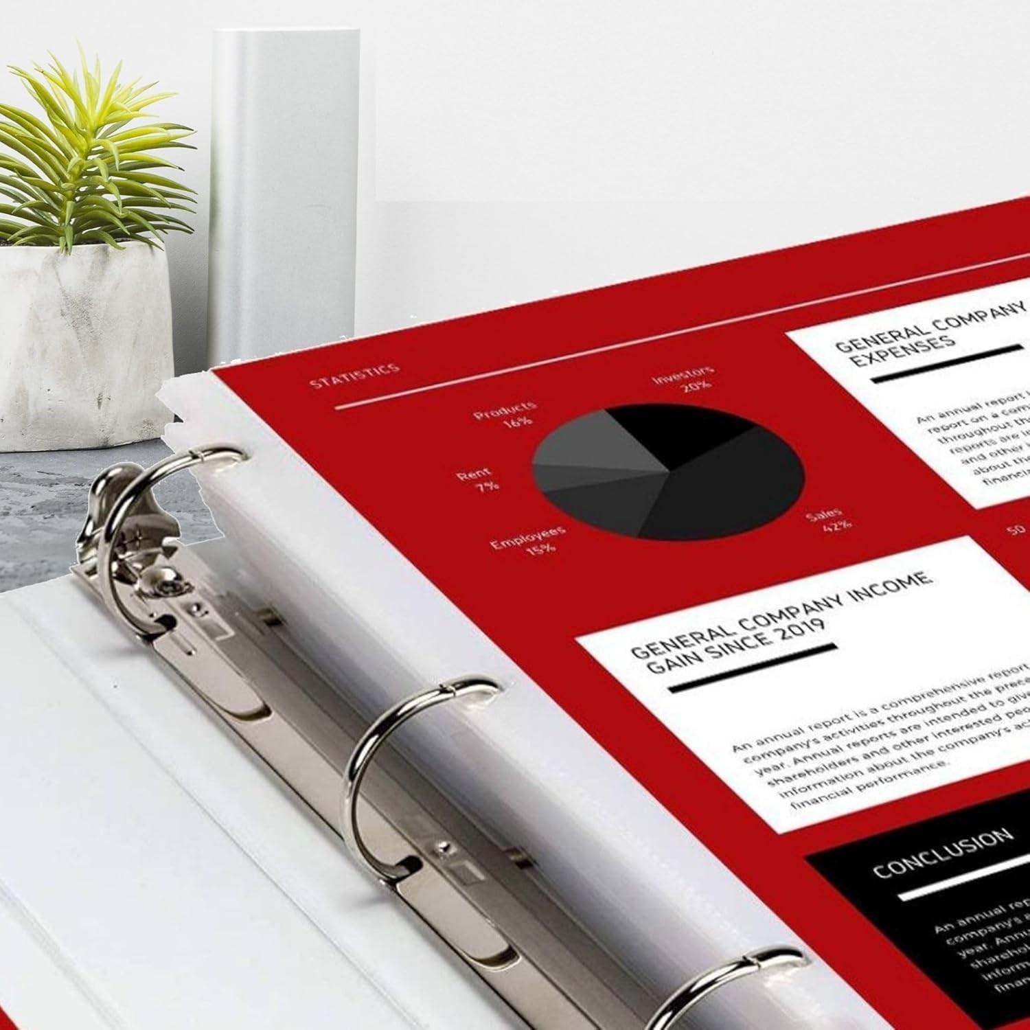 1000 Bulk Sheet Protectors, 8.5 X 11 Inch Clear Page for 3 Ring Binder,35 Micron