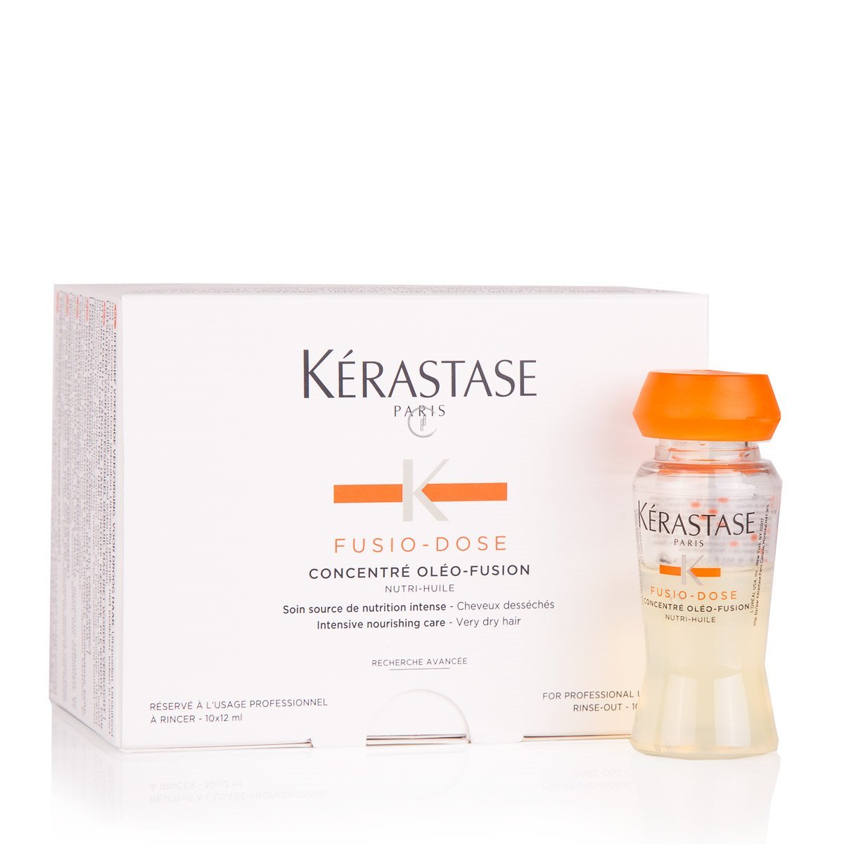 KERASTASE FUSIO DOSE CONCENTRE OLEO FUSION 10 x 12ml VIALS, WITH SPRAYER