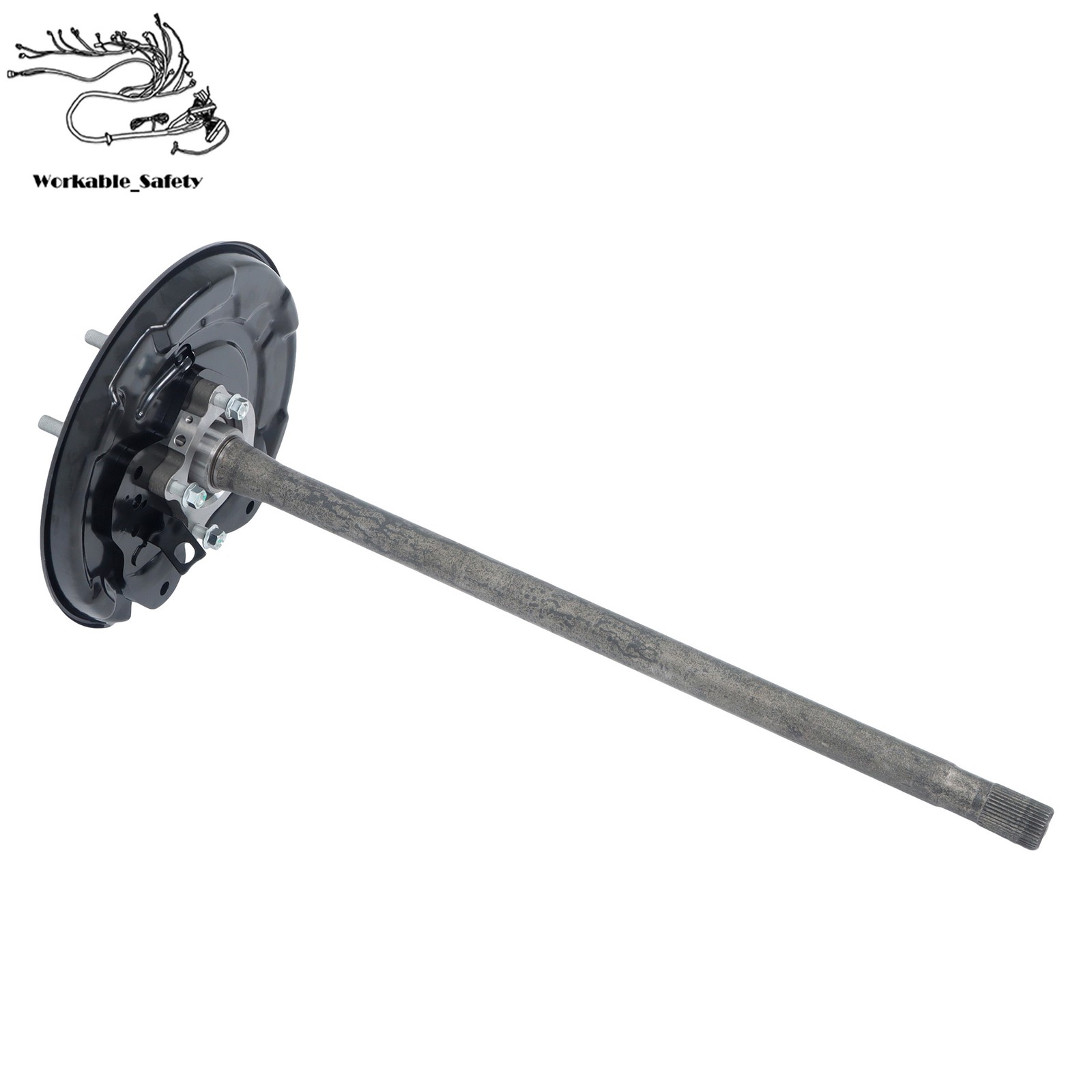 926-145 Pre-Pressed Rear Left Axle Shaft Assembly 07-2016 For Toyota Tundra 5.7L