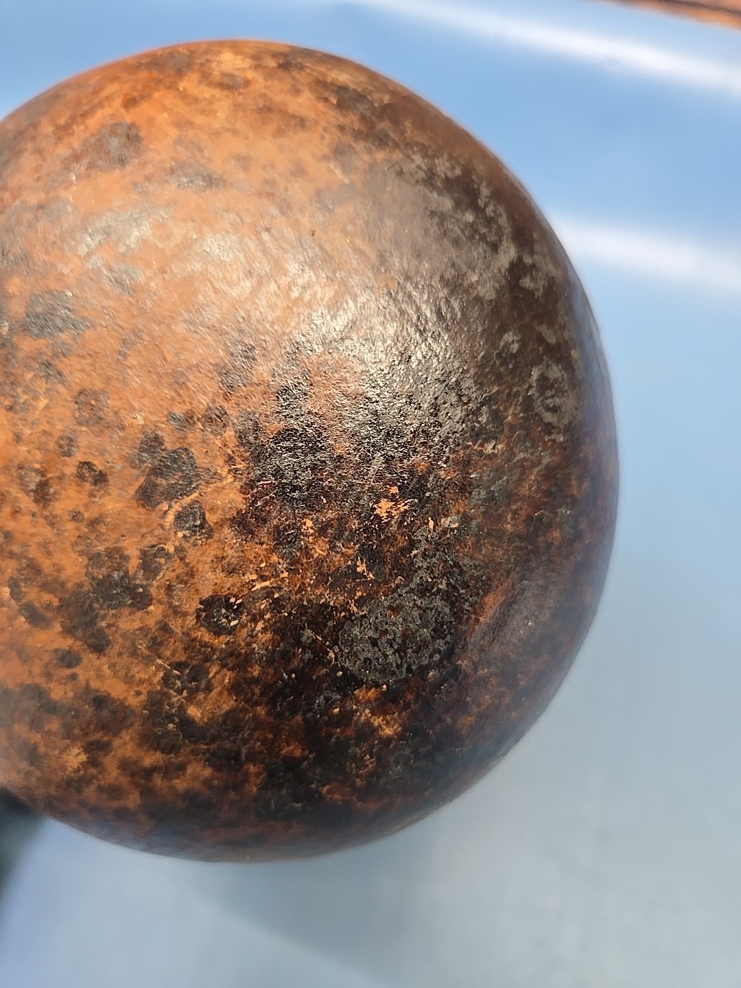 Antique Native American Indian Olla Pine Pitch Water Pot-- Navajo?