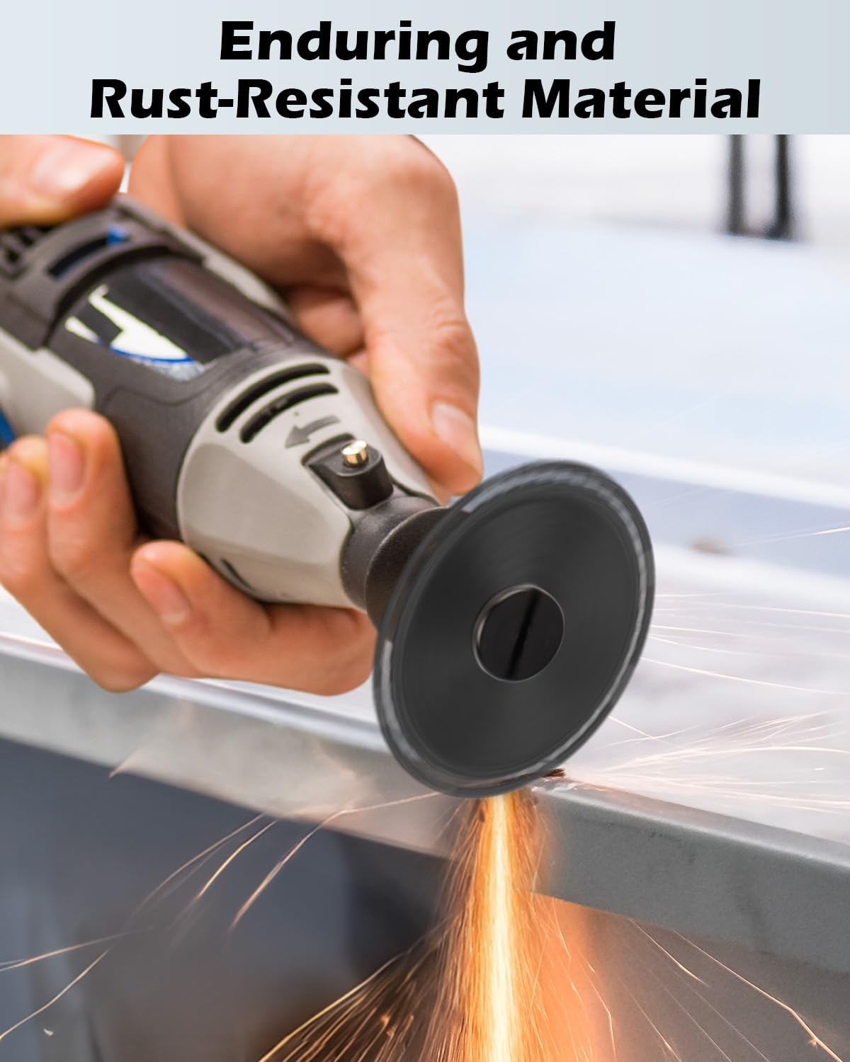 2 Pack Die Grinder Cut Off Wheel Arbor Mandrel 1/4'' & 3/8'' for Drill Grinde