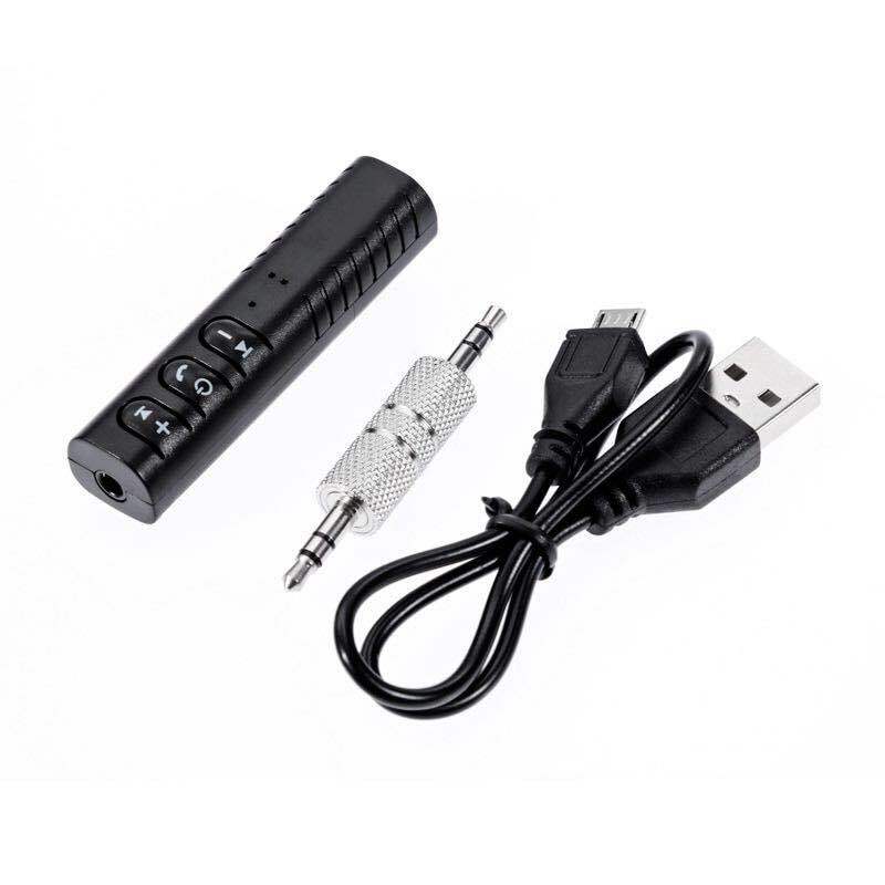 Wireless Bluetooth Receiver AUX 3.5mm Audio Stereo Music Hands Free Car Adapter