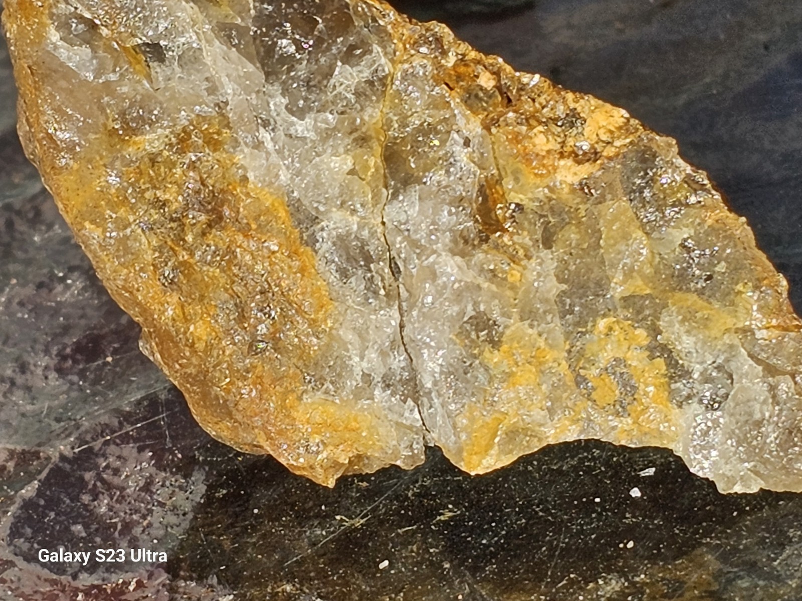 South Carolina Gold Silver Copper Iron Ore Specimen #801